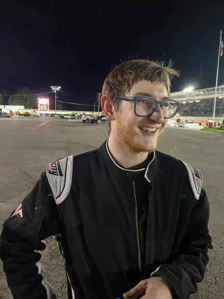 Jacob Gustafson, aka "Gusty", race car driver, 21 yrs. old, Webster, NY